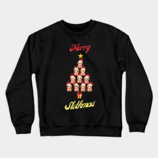 Merry Slothmas Crewneck Sweatshirt